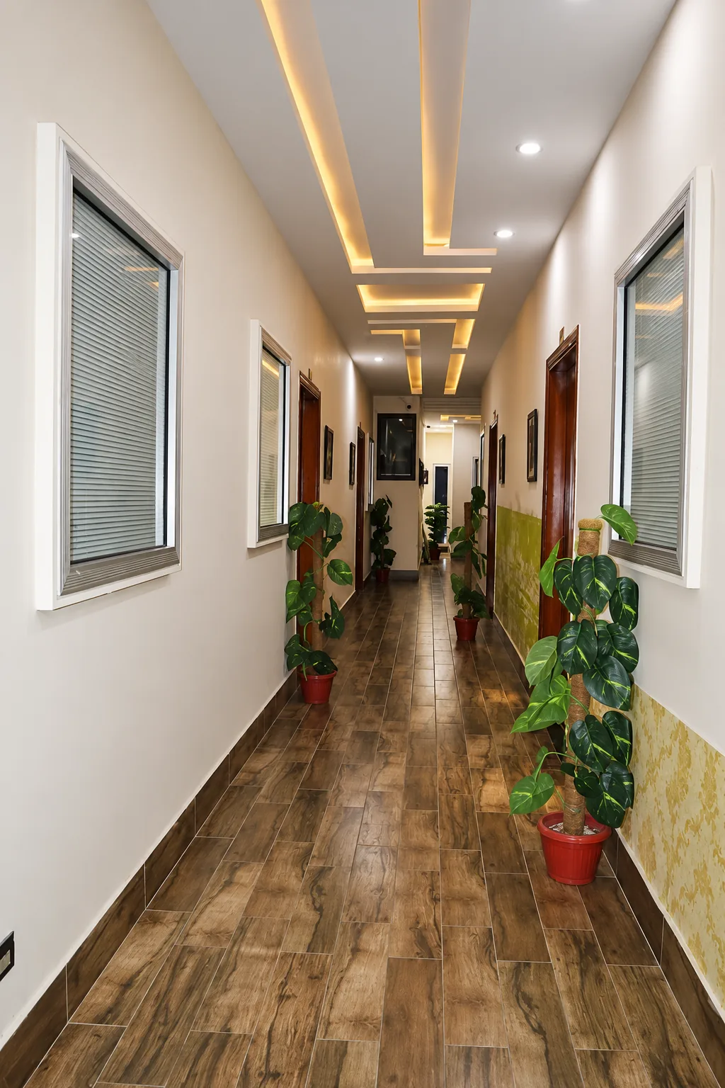 Hotel corridor at The Four Season Hotel