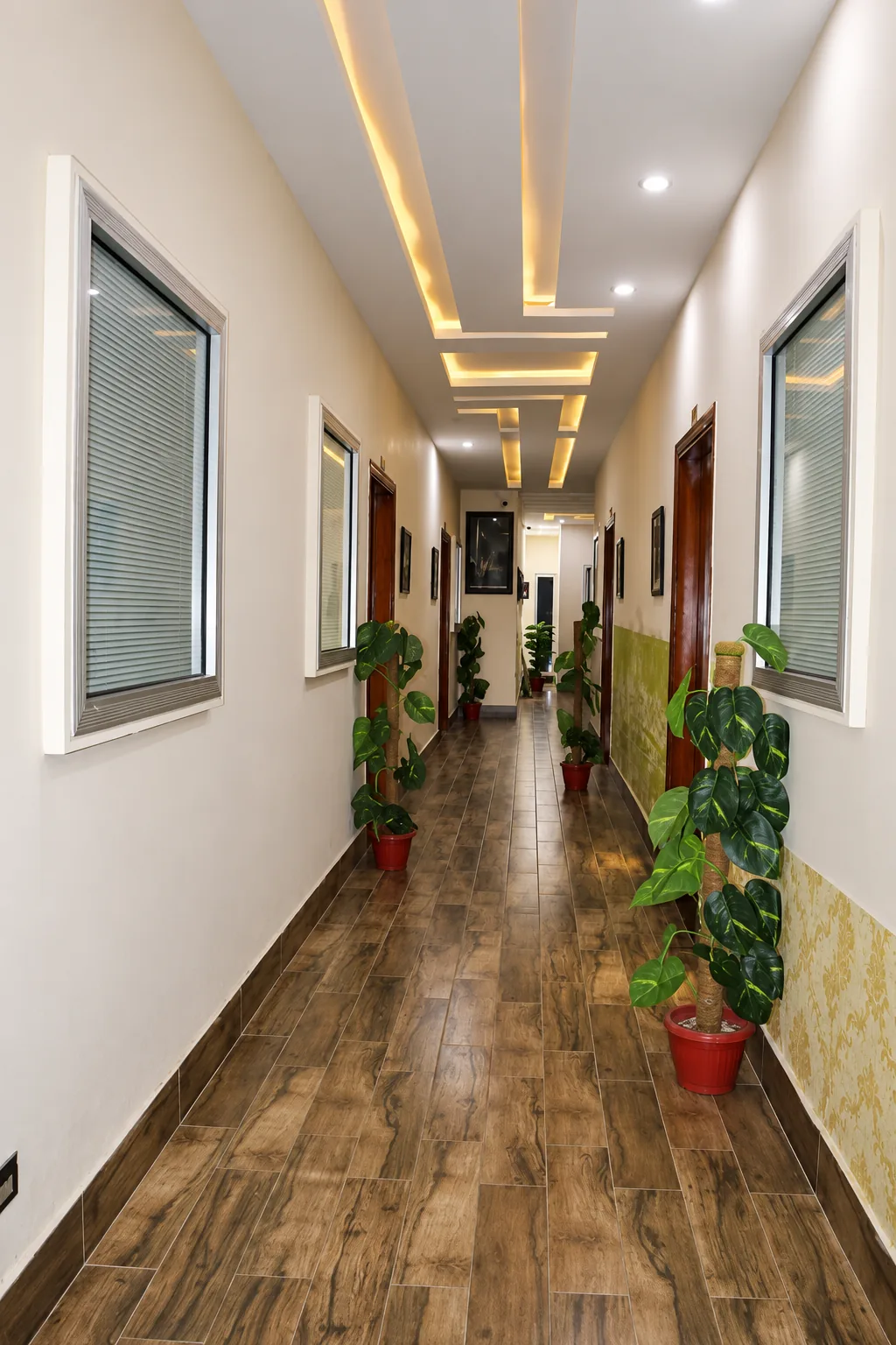 Hotel corridor at The Four Season Hotel